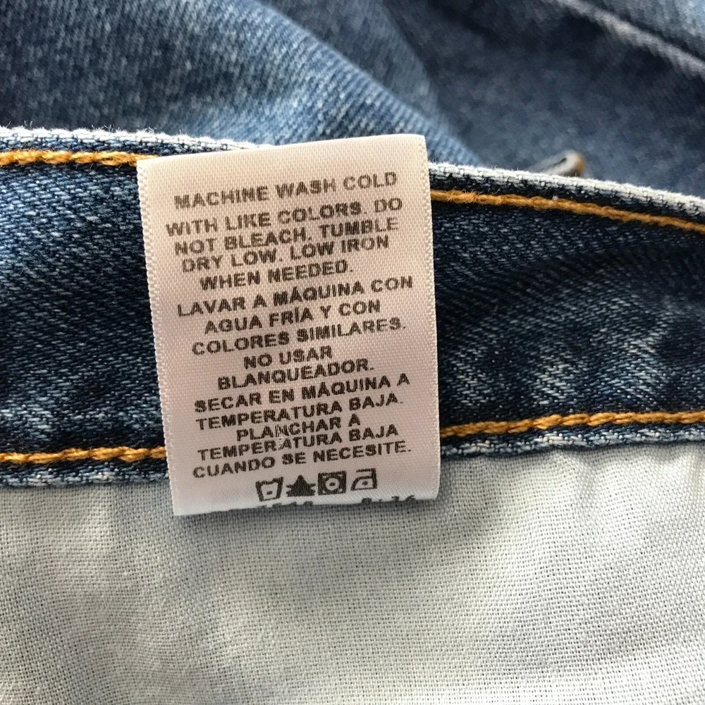 George‎ Regular Fit Jeans Mens 46x30 Straight Leg Blue Denim Cotton Medium Wash